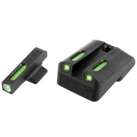 TruGlo Brite-Site TFX Front/Rear 3-Dot Day/Night Sight Set for 1911 3" Officers and 4.25" Commander 45 ACP Handgun - TG13NV3A