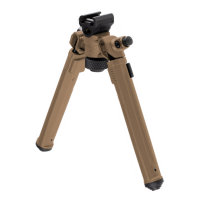 Magpul Bipod for 1913 Picatinny Rail Style Adapter, Flat Dark Earth - MAG941-FDE