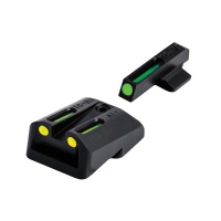 TruGlo TFO Sight Front/Rear, Green/Yellow - TGTG131NT3Y