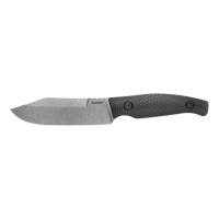 Kershaw Camp 5 4.75" Clip Point Fixed Blade Knife, Silver - 1083