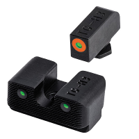 TruGlo Tritium Pro Front/Rear Night Sight Set for Glock 17/17L/19/22/23 Pistols - TG231G1C