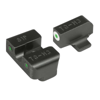 TruGlo Tritium Pro #6 Front/#8 Rear Night Sight Set for Sig Sauer Pistol - TG231S2W