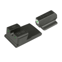 TruGlo Tritium Pro Front/Rear Night Sight Set for Ruger SR9/SR40/SR45 Pistols - TG231R1W