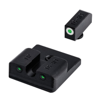 TruGlo Tritium Pro Front/Rear Night Sight Set for Taurus Mil/Slim Pistol - TG231T2W