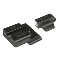 TruGlo Tritium Pro Front/Rear Night Sight Set for S&W M&P, White - TG231MP1W