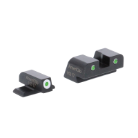 AmeriGlo Classic Self-Luminous 3 Dot Front/Rear Night Sight Set for Springfield XD, XDM Pistols - XD191