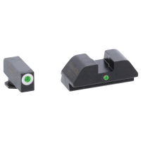 AmeriGlo I-Dot Glock 42/43 Green Tritium Night Sight Set - GL-105