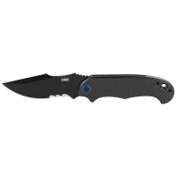 CRKT P.S.D. 3.63" Assisted Folding Knife, Black - 7920K