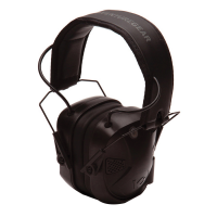 Pyramex Amp BT Polymer Earmuff - Premium Audio Quality in Adult/26 dB, Black - VGPME30BT