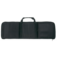 Bulldog Cases Extreme Tactical MSR Rectangle Discreet Rifle Case, 45", Black w/ Black Trim - BD470-45