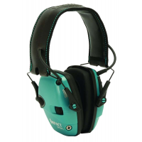 Howard Leight Impact Sport 22 dB Sound Amplification Over the Head Electronic Earmuff, Teal - R02521