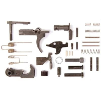 LBE Unlimited .223/5.56 AR-15 Lower Parts Kit Without Trigger Guard Or Pistol Grip, Black - ARK15LPK