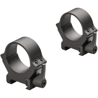 Leupold QRW2 30mm Medium Steel Scope Ring Mounts, Matte Black - 174076