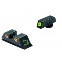 Meprolight Tru-Dot Front/Rear Night Sight Set for Glock 41 Pistol, Green Orange - ML10222O