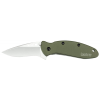 Kershaw Scallion Drop Point Folder Knife, 2.4" - 1620OL