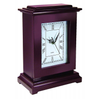 PS Products Peace Keeper Tall Gun Concealment Clock Personal Vault, Mahogany - RGC