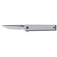 CRKT Microflipper 2.36" Folding Knife, Silver - 7081