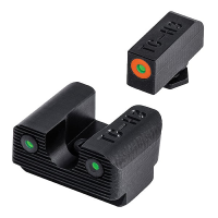 TruGlo Tritium Pro Front/Rear Night Sight Set for Glock 42/43/43x Honor Defense Pistols - TG231G1AC