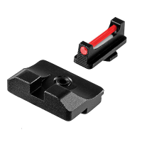 TruGlo Brite-Site Fiber Optic Pro Front/Rear Low Sight Set for Glock 17/17L/19 Pistols - TG132G1