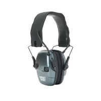 Howard Leight Impact Sport Folding Electronic Earmuff Youth/Adult Small, Black/Gray - R02532