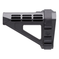 SB Tactical SBM4 AR Pistol Stabilizing Brace W/ SBT Logo, Black - SBM4-01-SB