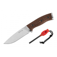 Buck 863 Selkirk, Fixed Blade Knife w/ Fire Starter -  0863BRS-B