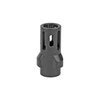 Angstadt Arms 9mm Flash Hider w/ 1/2x36 Threads, Black Nitride - ANGAA093LHB36