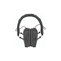 Radiants Vertex Slim Dual Mic NRR 22 Electronic Earmuffs, Black - VX0110CS