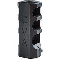 Maximize Performance with CVA Muzzle Brake for Paramount -3/4"-20 tpi in Sleek Black - AC1730