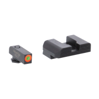 AmeriGlo Hackathorn Front/Rear Sight Set for Glock 42, 43, 43X, 48 Pistols - GL436