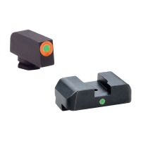 AmeriGlo I-Dot Front/Single Dot Rear Night Sight Set for Glock 20, 21, 29, 30, 31, 32, 36, 41 and Gen 1, 4 Pistols - GL203