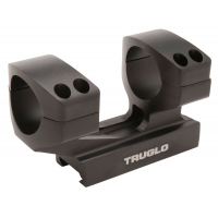 TruGlo AR-15 30mm 1.5" Aluminum 1-Piece Tactical Scope Mount, Anodized Matte Black - TG8964B