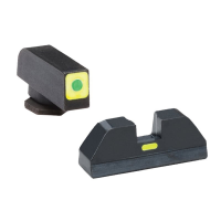 AmeriGlo CAP Front/Rear Sight Set for Glock 20, 21, 29, 30, 31, 32 Pistols - GL615