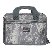 G Outdoors Quad Pistol Range Bag Case, Digital Camo - 1310PCDC