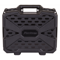 Flambeau Double Deep Tactical Pistol Case, Black - 1511DDP