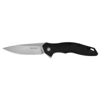 Kershaw Shoreline 3" Assisted Folding Knife, Silver - 1845