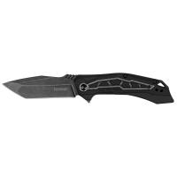 Kershaw Flatbed 3.1" Tanto Point Assisted Folding Knife, Black - 1376