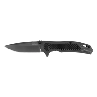 Kershaw Fringe Drop Point Folder Knife, 3", Gray - 8310