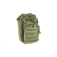 NCSTAR First Responder Utility Bag w/ Rear Concealed Carry Pocket & Shoulder Strap, Green Nylon - CVFRB2918G