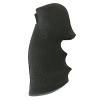 Hogue Monogrip w/ Finger Grooves for Colt Python, Trooper Revolver, Black - 46000