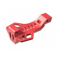 Strike Industries Cobra Billet Trigger Guard with Finger Rest, Red  SI-BTG-COBRA-RED