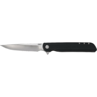 CRKT LCK + Large Assisted Folding Knife w/ Liner Lock, 3.62", Black - 3810