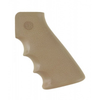 Hogue AR Platform OverMolded Grip, Desert Tan W/ Finger Grooves