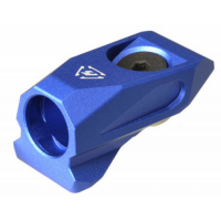 Strike Industries AR Aircraft Grade Aluminum Quick Detach Link Angled Mount, Blue - LINK-AQD-BLU