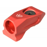 Strike Industries AR Aircraft Grade Aluminum Quick Detach Link Angled Mount, Red - LINK-AQD-RED