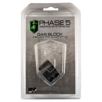 Phase 5 AR-15 Gas Block .750 Low Profile Clamp Style