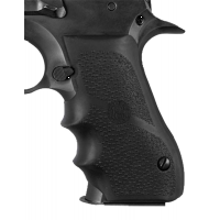 Hogue Grip w/ Finger Grooves for Magnum Research Baby Eagle 40/9mmPistols, Black - 76000