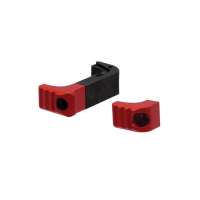 Strike Industries Modular Magazine Release for Glock 17, 19, 19x, 45 Gen 4-5 Pistols, Red - G4MAGRELEASERED