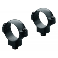 Leupold 1" High Steel 2-Piece Quick Release Scope Ring, Matte Black - 49979