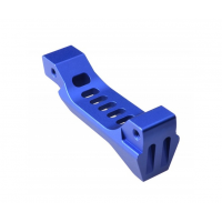 Strike Industries Fang Billet Trigger Guard, Blue  SI-BTG-FANG-BLU